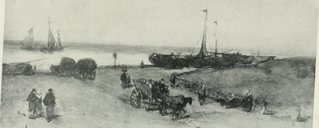 An illustration from Landscape painting and modern Dutch artists, 1906, leaf 202