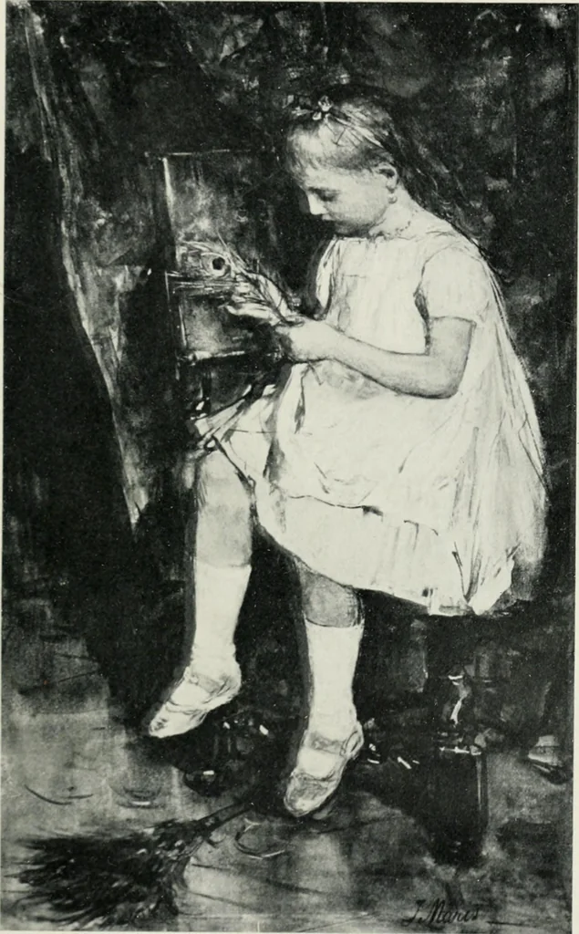 An illustration from Landscape painting and modern Dutch artists, 1906, leaf 224