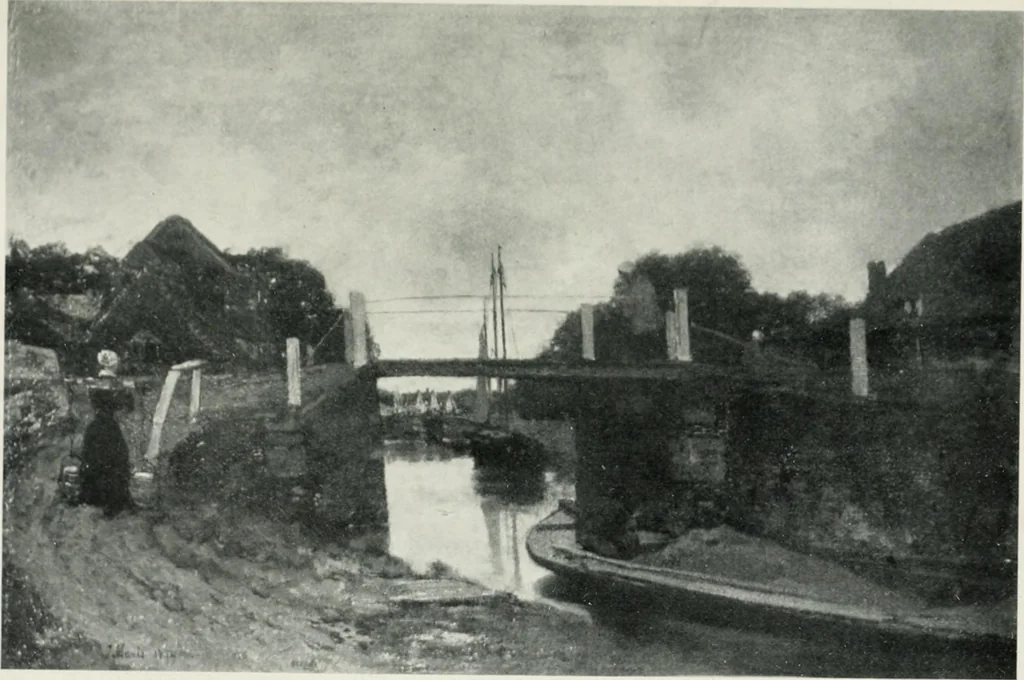 An illustration from Landscape painting and modern Dutch artists, 1906, leaf 230