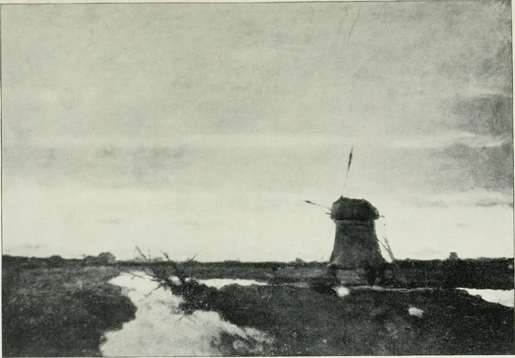 An illustration from Landscape painting and modern Dutch artists, 1906, leaf 306