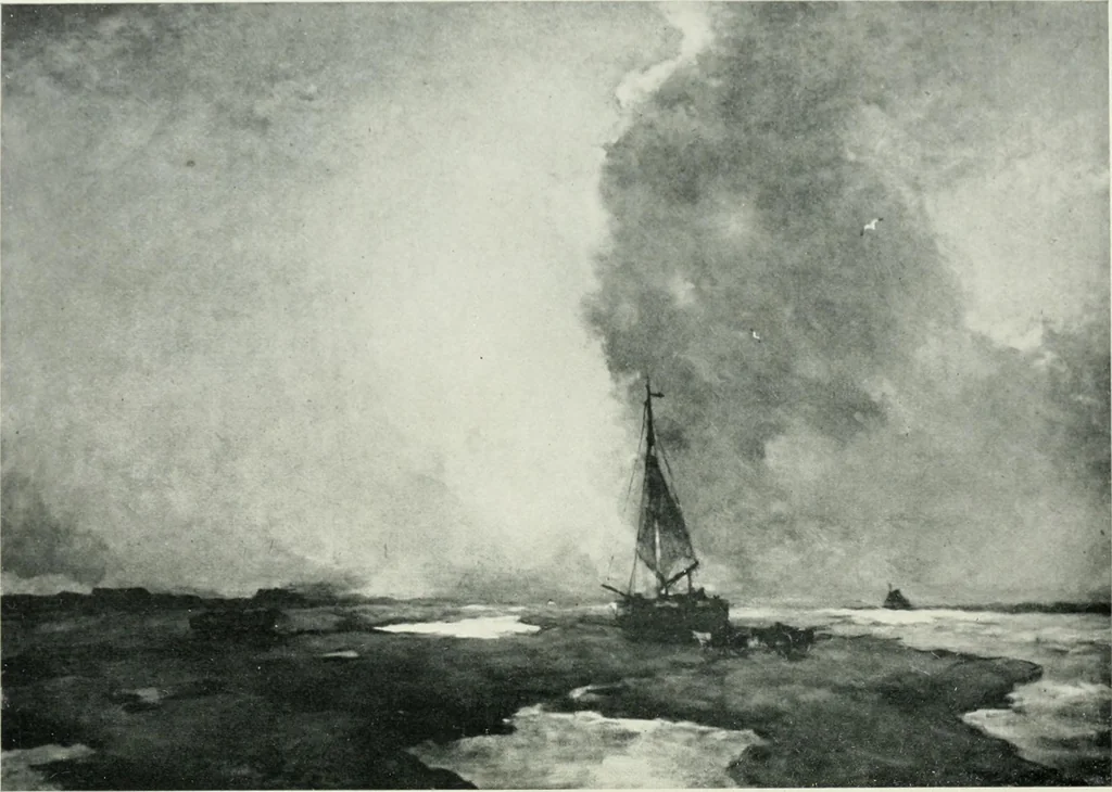 An illustration from Landscape painting and modern Dutch artists, 1906, leaf 5