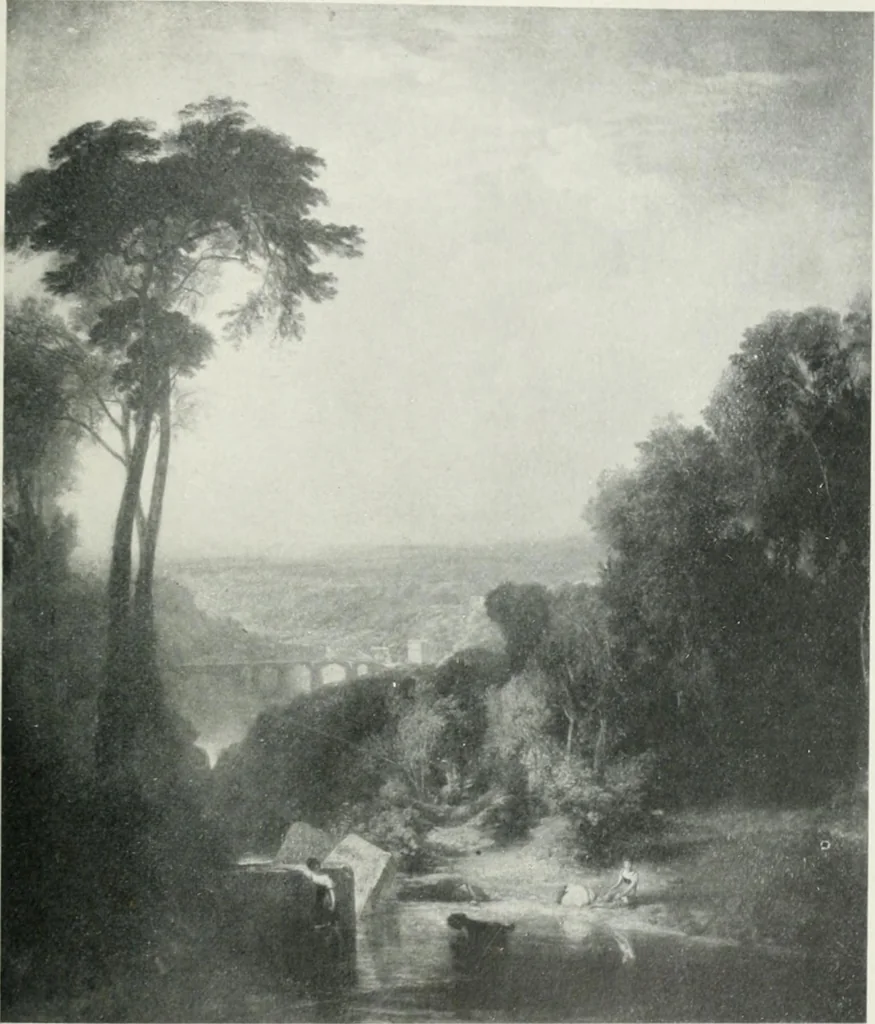An illustration from Landscape painting and modern Dutch artists, 1906, leaf 84