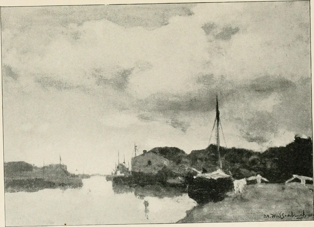 An illustration from Landscape painting and modern Dutch artists, by E. B. Greenshields .., 1906, leaf 301