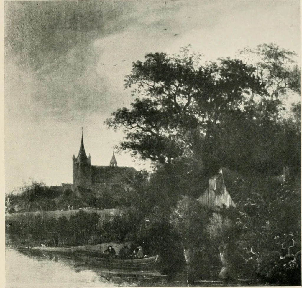 An illustration from Landscape painting and modern Dutch artists, by E. B. Greenshields .., 1906, leaf 69