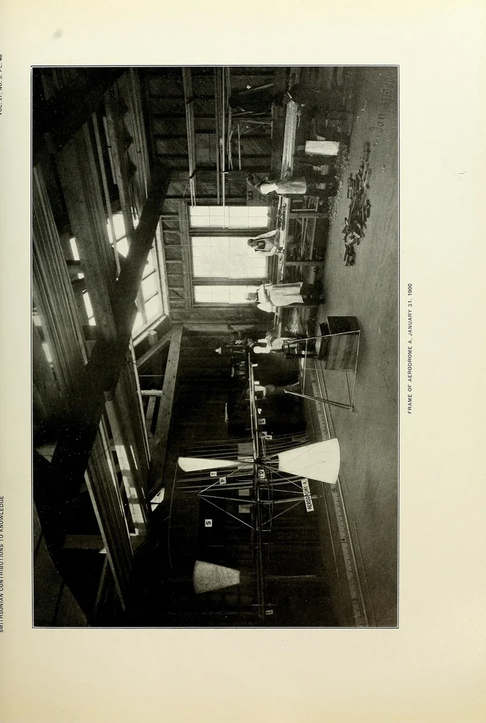 An illustration from Langley memoir on mechanical flight : pt. 1-, 1911, leaf 283