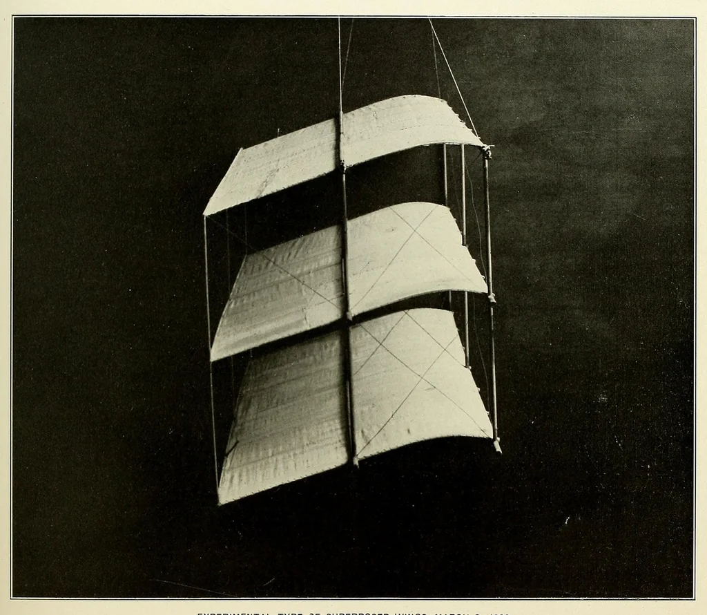 An illustration from Langley memoir on mechanical flight : pt. 1-, 1911, leaf 345