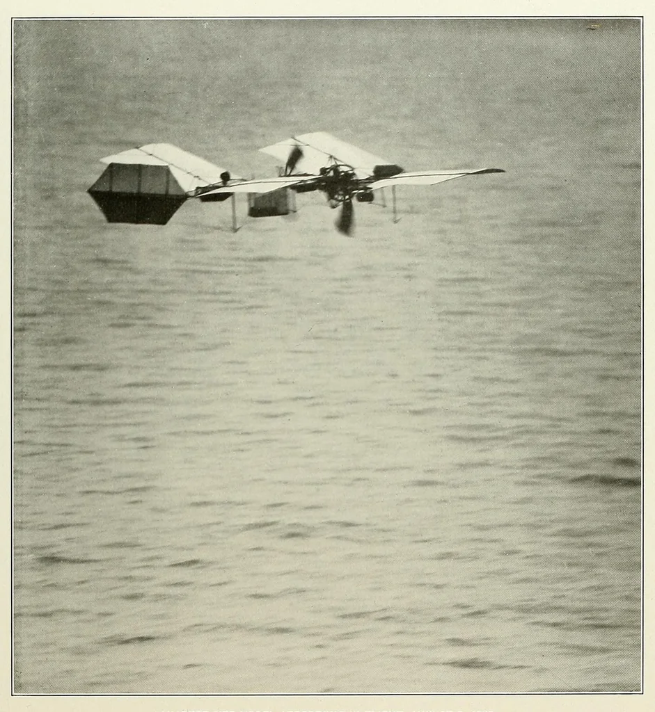 An illustration from Langley memoir on mechanical flight : pt. 1-, 1911, leaf 475