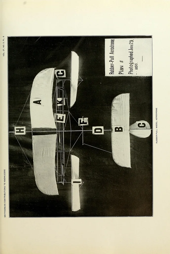 An illustration from Langley memoir on mechanical flight : pt. 1-, 1911, leaf 53