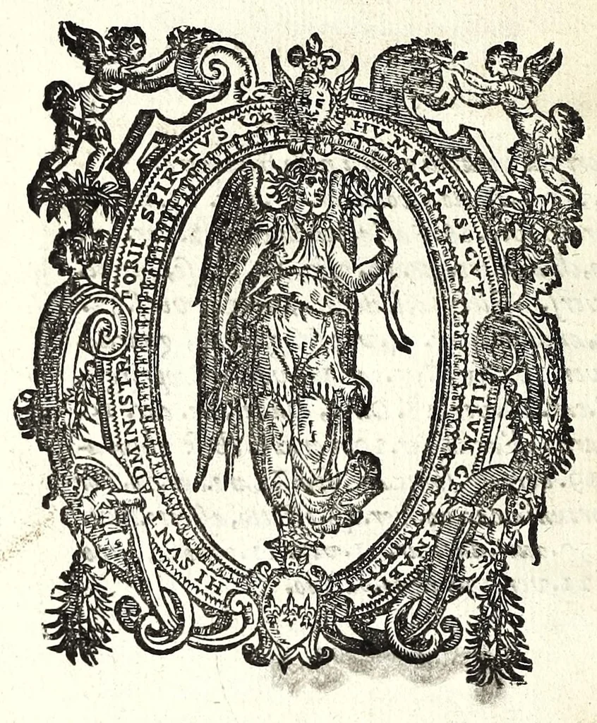An illustration from La ninfa segvita : favola boscareccia, 1605, leaf 70