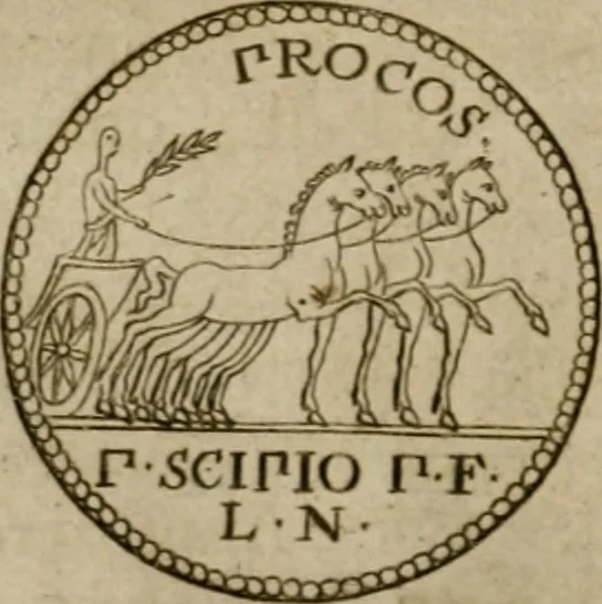 An illustration from L. Annaeus Florus, 1680, leaf 107
