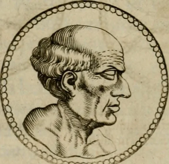 An illustration from L. Annaeus Florus, 1680, leaf 123