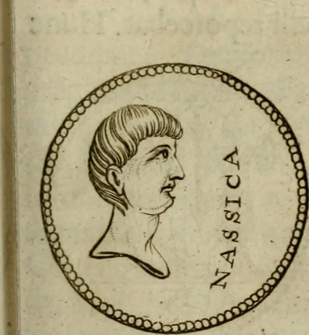 An illustration from L. Annaeus Florus, 1680, leaf 124