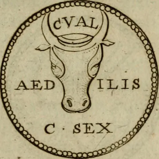An illustration from L. Annaeus Florus, 1680, leaf 124