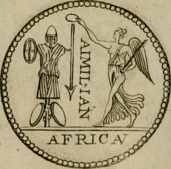 An illustration from L. Annaeus Florus, 1680, leaf 125