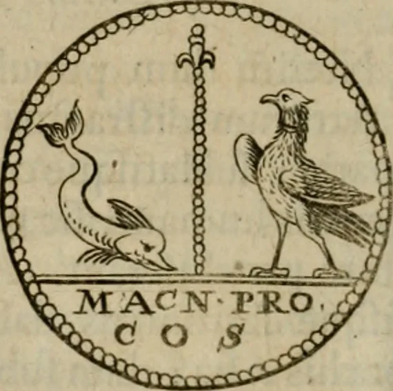 An illustration from L. Annaeus Florus, 1680, leaf 155