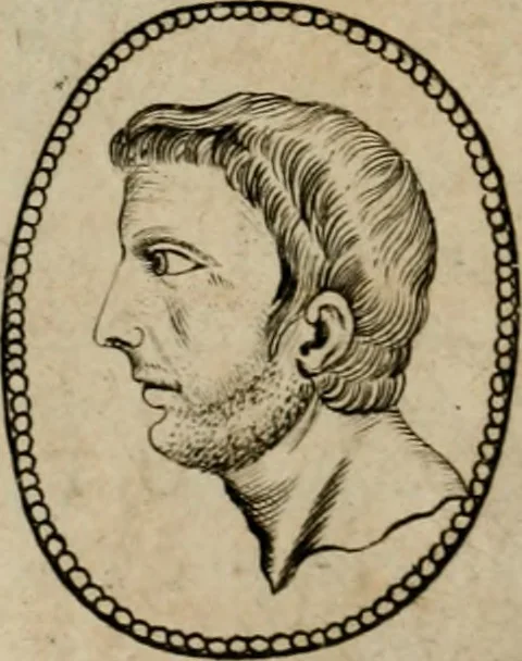 An illustration from L. Annaeus Florus, 1680, leaf 183
