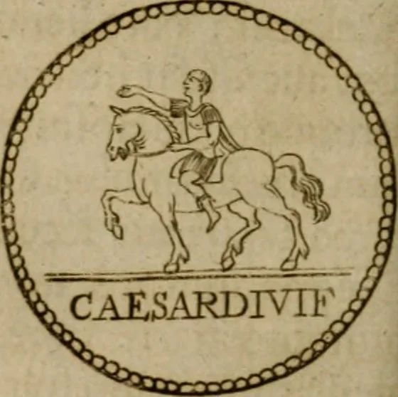 An illustration from L. Annaeus Florus, 1680, leaf 213