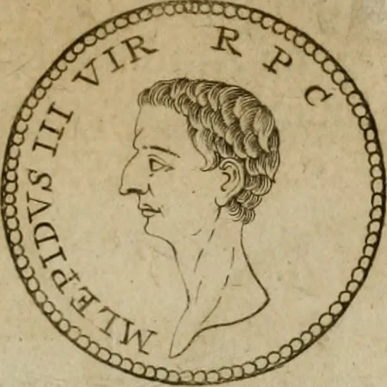 An illustration from L. Annaeus Florus, 1680, leaf 216