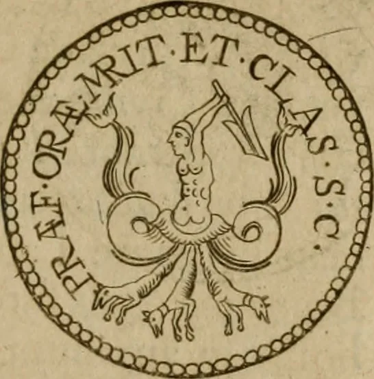 An illustration from L. Annaeus Florus, 1680, leaf 222