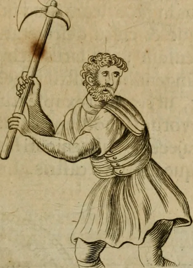 An illustration from L. Annaeus Florus, 1680, leaf 226