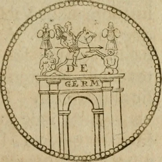 An illustration from L. Annaeus Florus, 1680, leaf 230