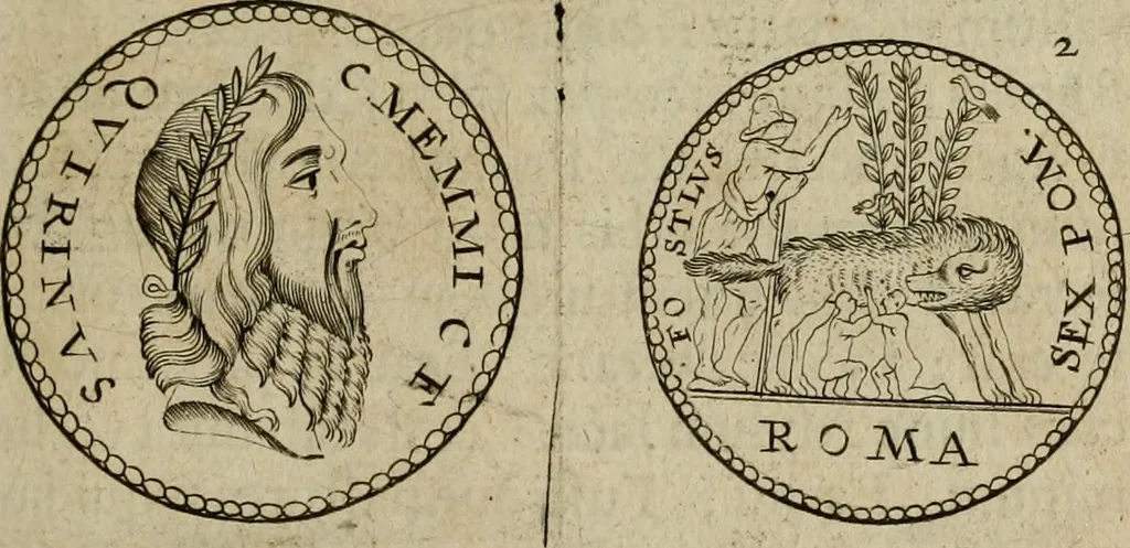 An illustration from L. Annaeus Florus, 1680, leaf 42