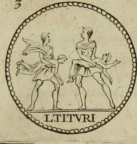 An illustration from L. Annaeus Florus, 1680, leaf 44