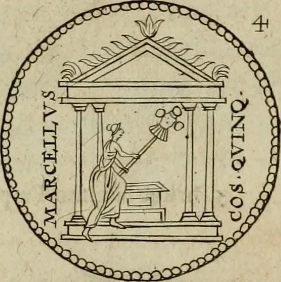 An illustration from L. Annaeus Florus, 1680, leaf 44