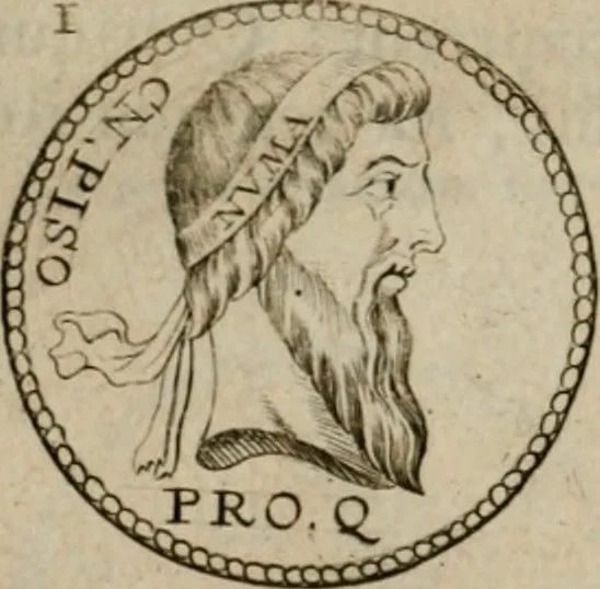 An illustration from L. Annaeus Florus, 1680, leaf 47