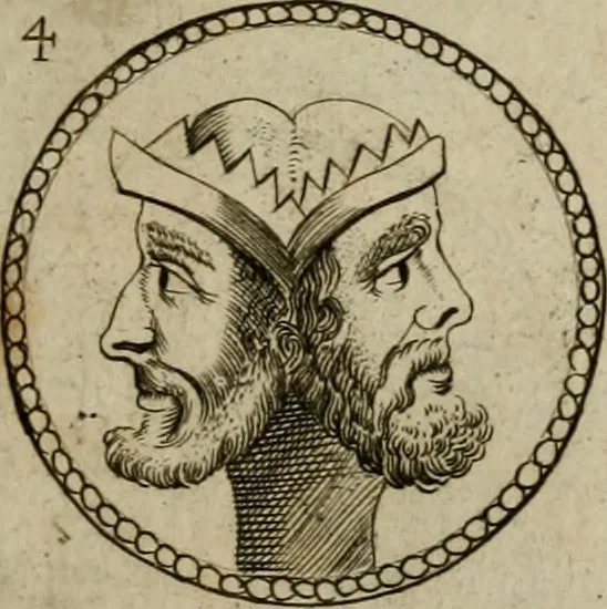 An illustration from L. Annaeus Florus, 1680, leaf 48