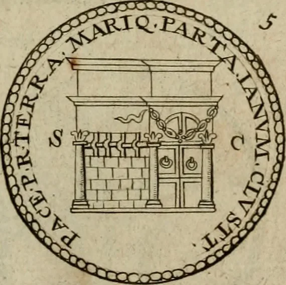 An illustration from L. Annaeus Florus, 1680, leaf 48