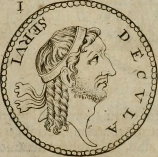 An illustration from L. Annaeus Florus, 1680, leaf 55
