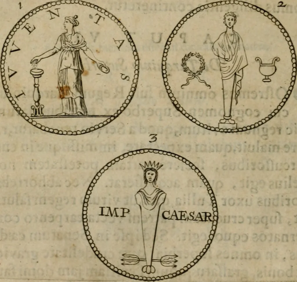 An illustration from L. Annaeus Florus, 1680, leaf 57