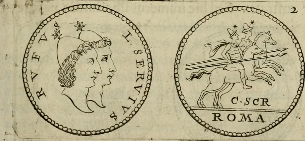 An illustration from L. Annaeus Florus, 1680, leaf 62