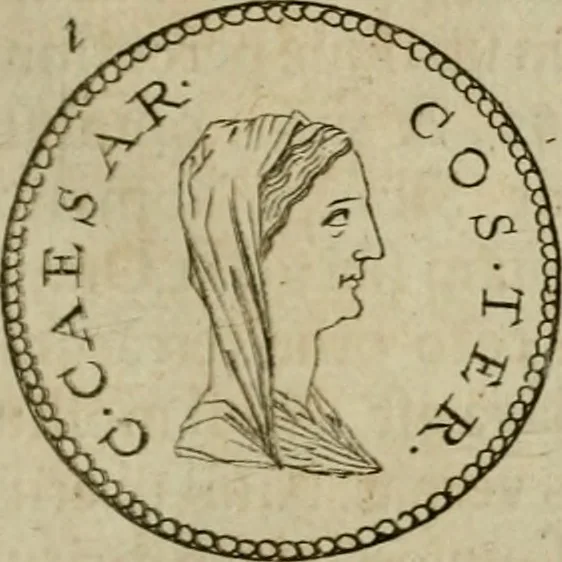 An illustration from L. Annaeus Florus, 1680, leaf 70