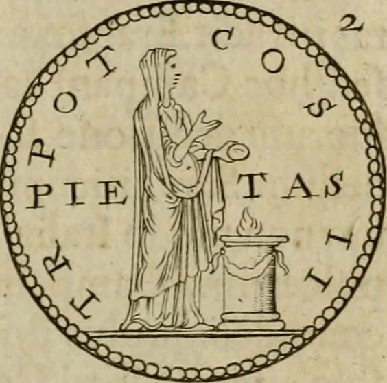 An illustration from L. Annaeus Florus, 1680, leaf 70