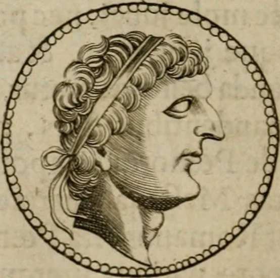 An illustration from L. Annaeus Florus, 1680, leaf 87