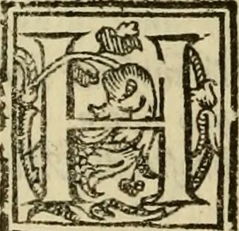 An illustration from La nobilta di Milano, diuisa in sei libri. Nel primo, si narra di tvtti i santi, e beati, di patria milanesi. Co'l numero, e nome de' corpi santi, e reliquie notabili, chiese, monasterij, hospitali, e case pie, che sono nella città, e diocesi di Milano. Nel secondo, si descriuono tutti i papi, cardinali, arciuescoui, vescoui, e prelati graduati milanesi. Nel terzo, si ragiona di tutti i letterati, e componitori milanesi, in qualunque sorte de studij. Nel quarto, si tratta di tutti i rè, imperatori, & huomini valenti, famosi nella militia dell'istessa patria. Con le guerre fatte da milanesi, con altre città. Nel quinto, si fauella de' pittori, scultori, architteti, miniatori, & altri virtuosi, in diuerse sorti di virtù, milanesi. Nel sesto, leggesi le grandezze de' milanesi, la nobiltà di molte casate, le fertilità de' campi, l'anticaglie, e quei c'hanno dominato questa città, et altre cose degne da sapersi, 1595, leaf 61