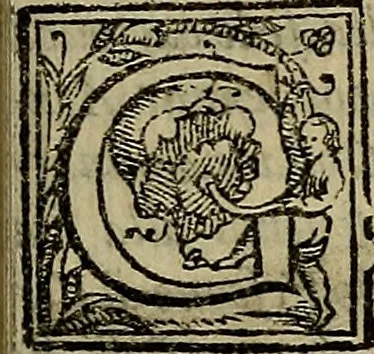 An illustration from La nobilta di Milano, diuisa in sei libri. Nel primo, si narra di tvtti i santi, e beati, di patria milanesi. Co'l numero, e nome de' corpi santi, e reliquie notabili, chiese, monasterij, hospitali, e case pie, che sono nella città, e diocesi di Milano. Nel secondo, si descriuono tutti i papi, cardinali, arciuescoui, vescoui, e prelati graduati milanesi. Nel terzo, si ragiona di tutti i letterati, e componitori milanesi, in qualunque sorte de studij. Nel quarto, si tratta di tutti i rè, imperatori, & huomini valenti, famosi nella militia dell'istessa patria. Con le guerre fatte da milanesi, con altre città. Nel quinto, si fauella de' pittori, scultori, architteti, miniatori, & altri virtuosi, in diuerse sorti di virtù, milanesi. Nel sesto, leggesi le grandezze de' milanesi, la nobiltà di molte casate, le fertilità de' campi, l'anticaglie, e quei c'hanno dominato questa città, et altre cose degne da sapersi, 1595, leaf 62