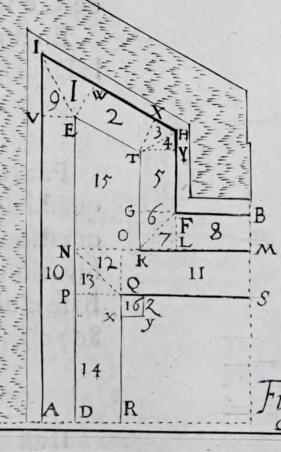 An illustration from La nouvelle fortification, 1645, leaf 145