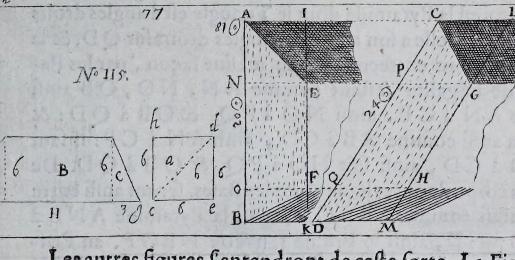 An illustration from La nouvelle fortification, 1645, leaf 181