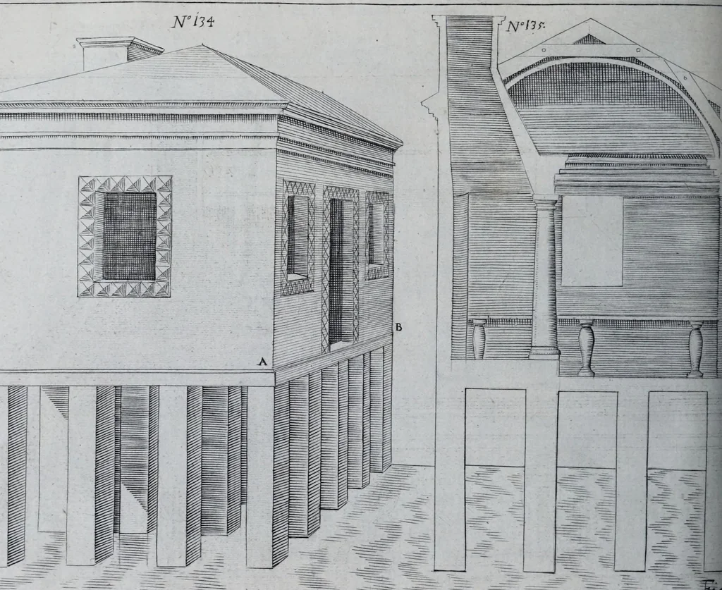 An illustration from La nouvelle fortification, 1645, leaf 202
