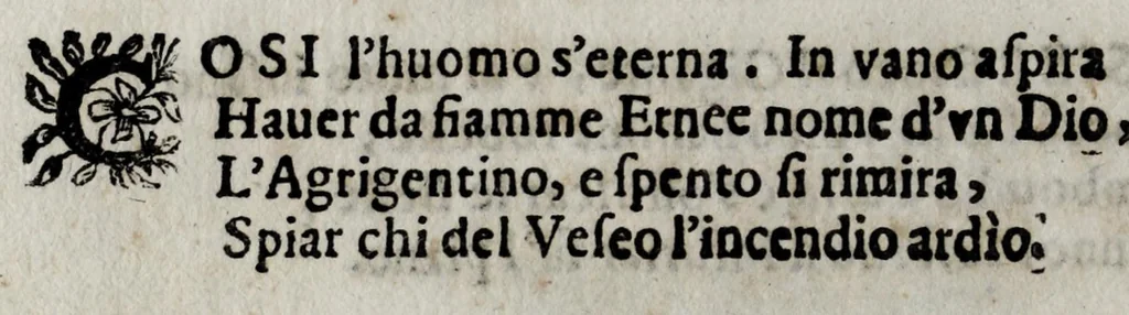 An illustration from L'antica Ercolano, overo, La Torre del Greco, 1688, leaf 14
