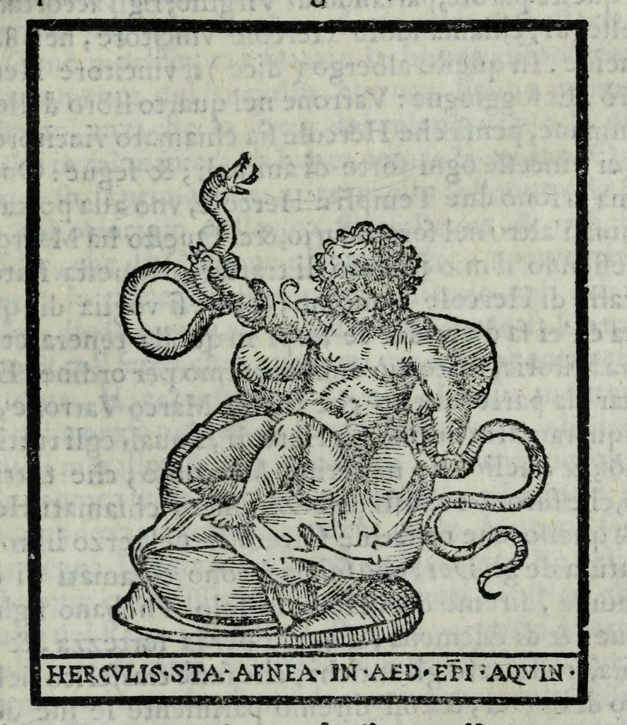 An illustration from L'antichita di Roma, 1588, leaf 433