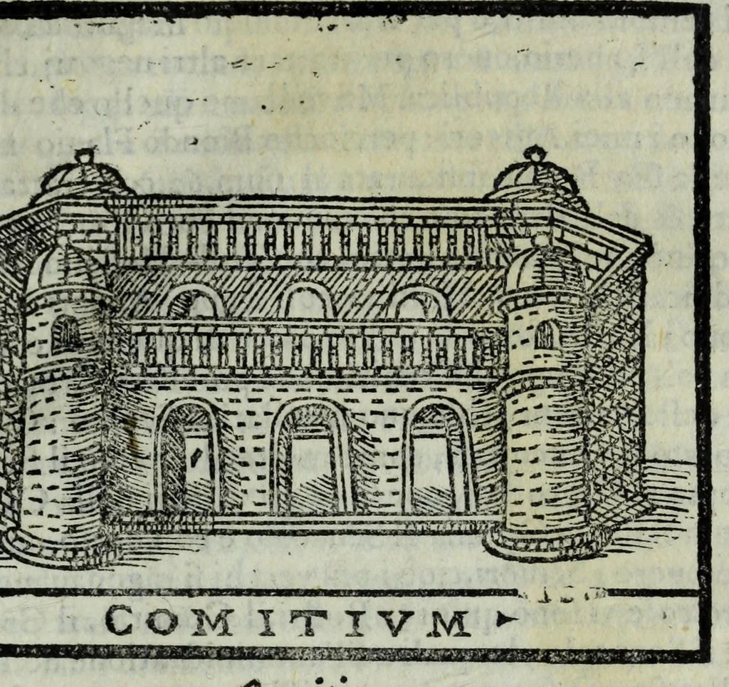 An illustration from L'antichita di Roma, 1588, leaf 479