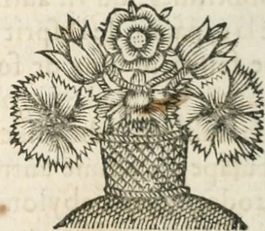 An illustration from L'antimoine ivstifié et l'antimoine triomphant, ov, Discours apologetique faisant voir que la poudre, & le vin emetique & les autres remedes tirés de l'antomoine ne sont point veneneux, mais souuerains pour guerir la pluspart des maladies, qui y sont exactement expliquées : auec leurs preparations les plus curieuses, tant de la pharmacie, que de la chymie, 1653, leaf 413