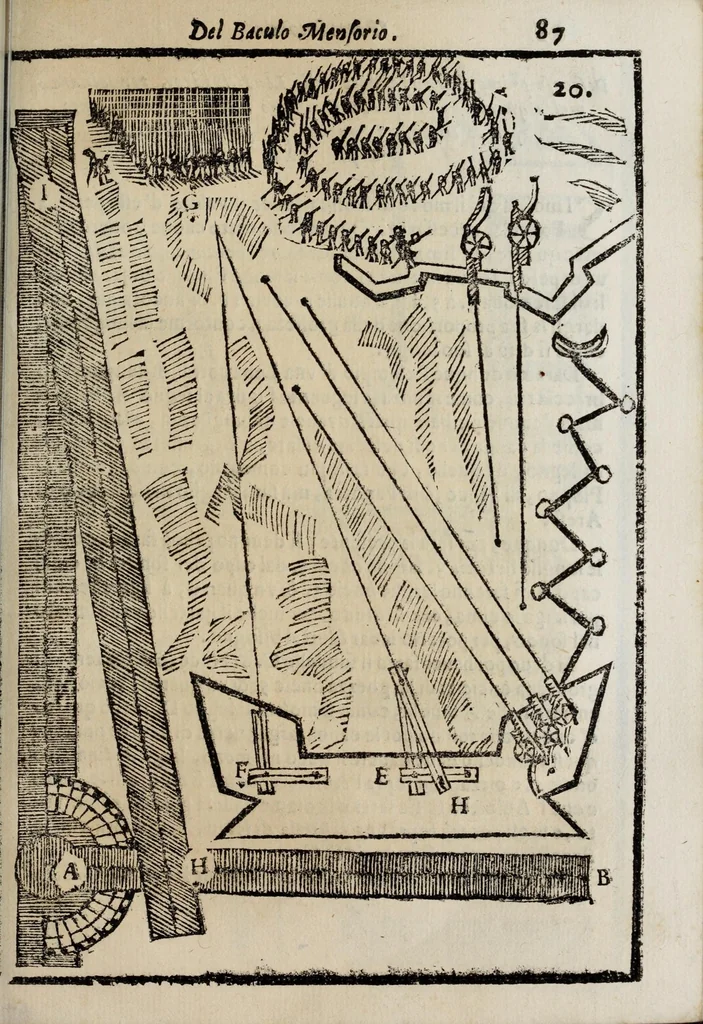 An illustration from La nuoua architettura militare d'antica rinouata, 1683, leaf 117