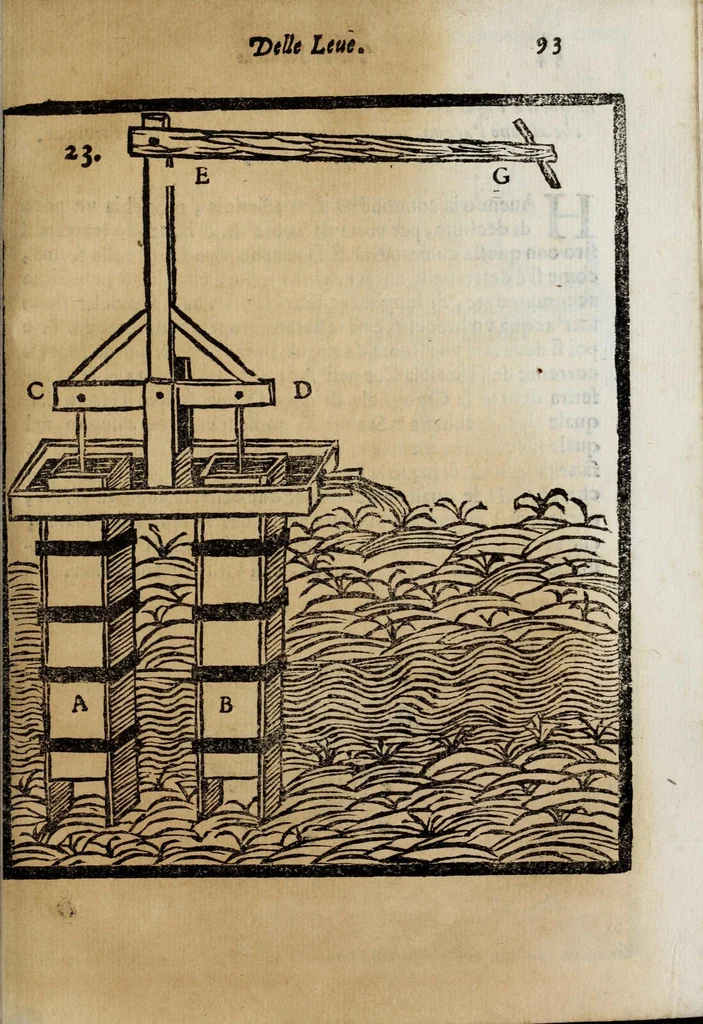 An illustration from La nuoua architettura militare d'antica rinouata, 1683, leaf 123