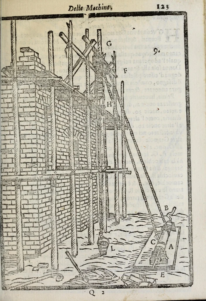 An illustration from La nuoua architettura militare d'antica rinouata, 1683, leaf 155