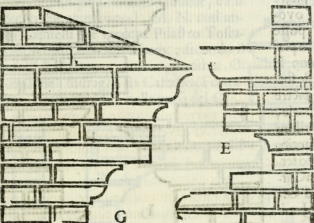 An illustration from La nuova architettura civile, e militare, 1717, leaf 118